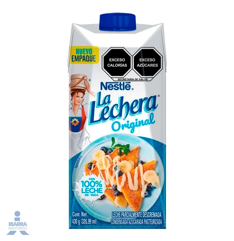 Leche Nestlé La Lechera Cartón 430 ml