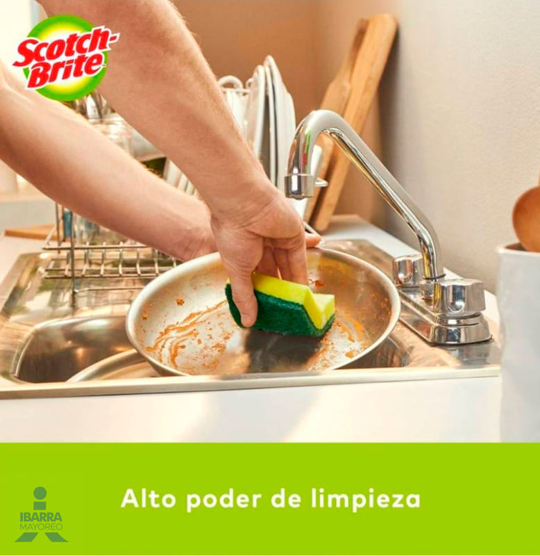 Fibra Scotch Brite Mi Fibra Esponja Mediana