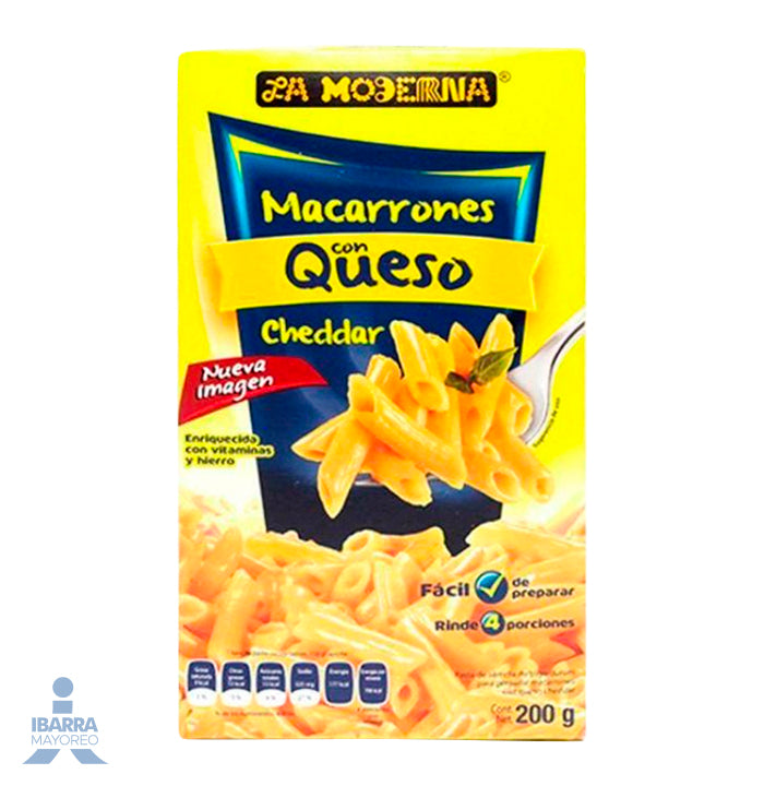 Pasta La Moderna Macarrón Queso 200 g
