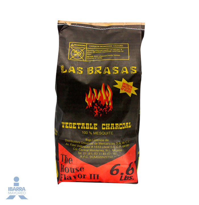 Carbón Las Brasas 3 kg