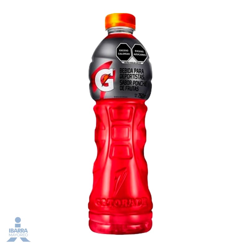 Bebida Gatorade Ponche de Frutas 750 ml