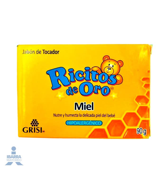 Jabón de tocador Grisi Ricitos de Oro Miel 90 g