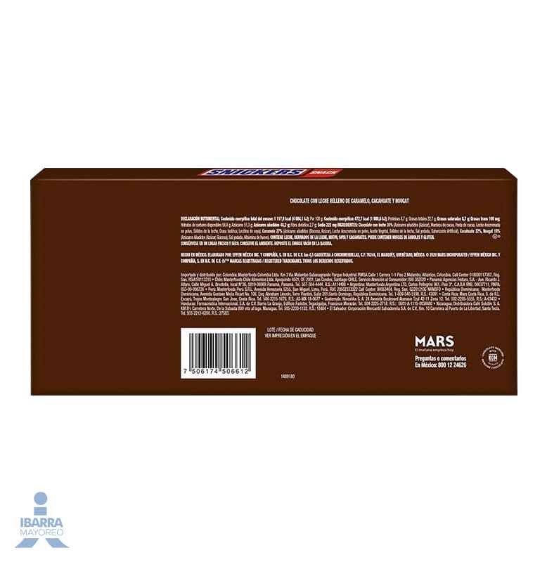 Chocolate Snickers Snack 11/21.5 g