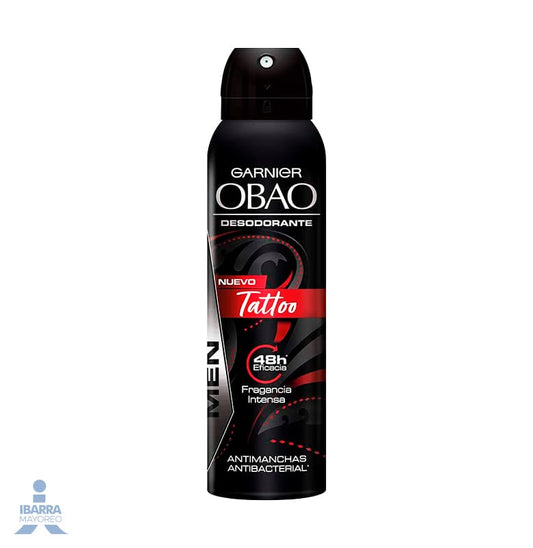 Desodorante Obao Hombre Tattoo aerosol 150 ml