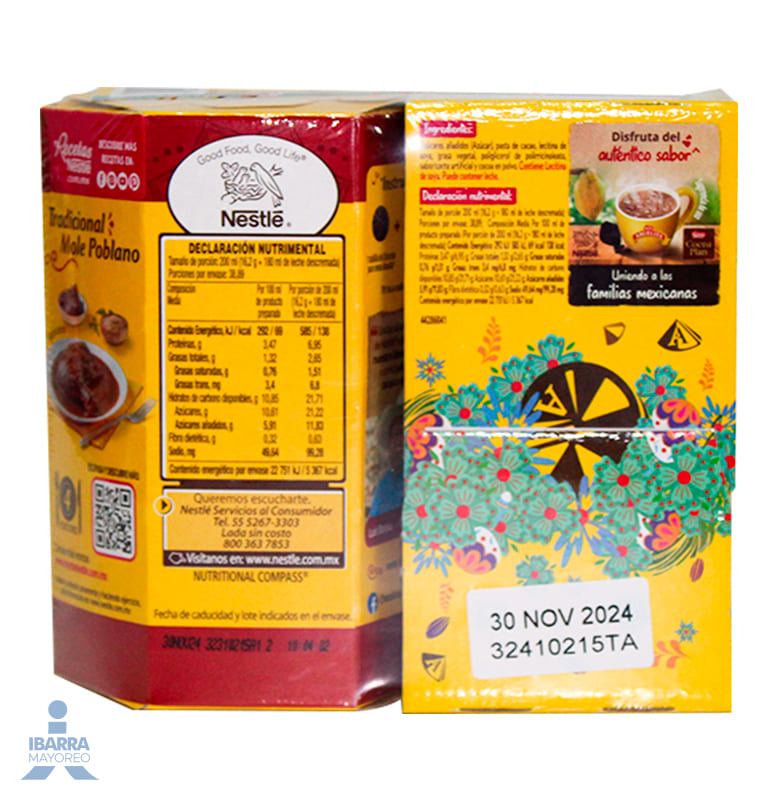Chocolate Abuelita Marqueta 630 g + Veladora