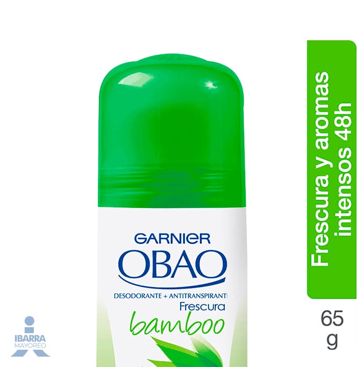 Desodorante Obao Mujer Frescura Bamboo Roll On 65 g