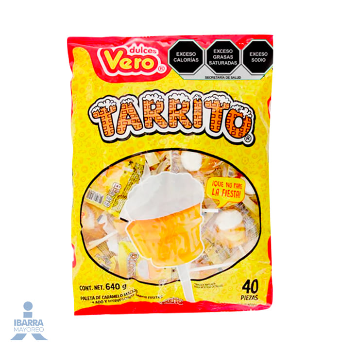 Paleta Vero Tarrito 40 pzas.