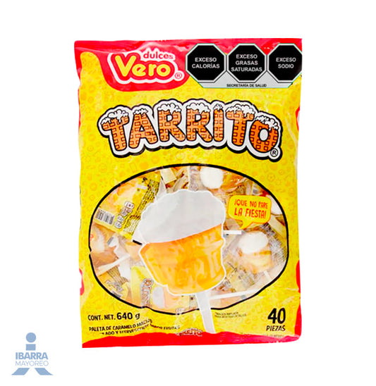 Paleta Vero Tarrito 40 pzas.