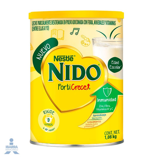 Leche Nido Forticrece Lata 1.08 kg