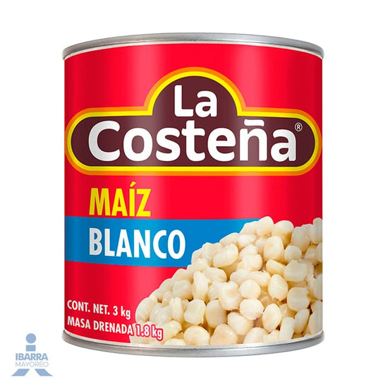 Maíz Blanco La Costeña 3 kg