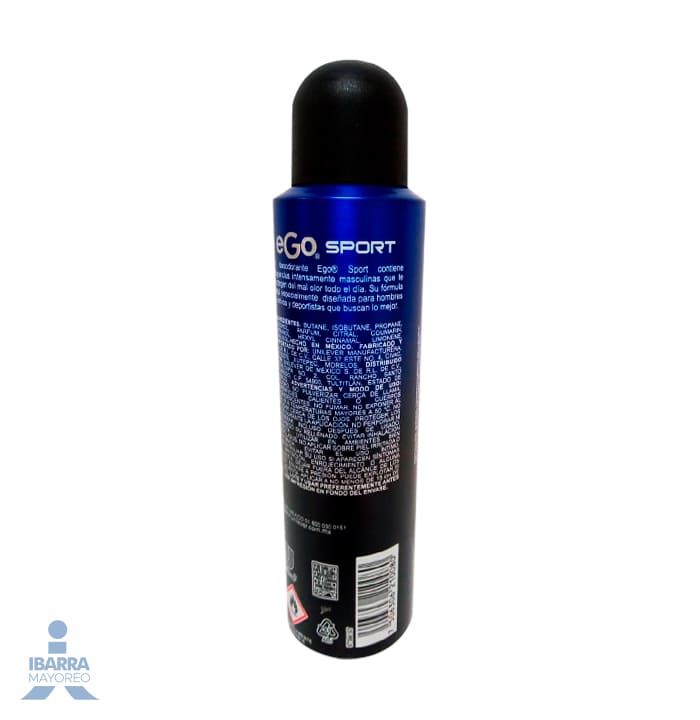 Desodorante Ego Sport Aerosol 150 ml