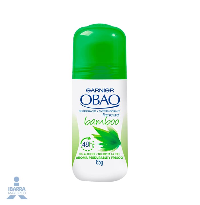 Desodorante Obao Mujer Frescura Bamboo Roll On 65 g