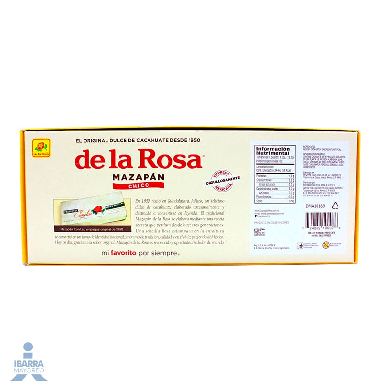 Mazapán de la Rosa Chico 60 pzas.