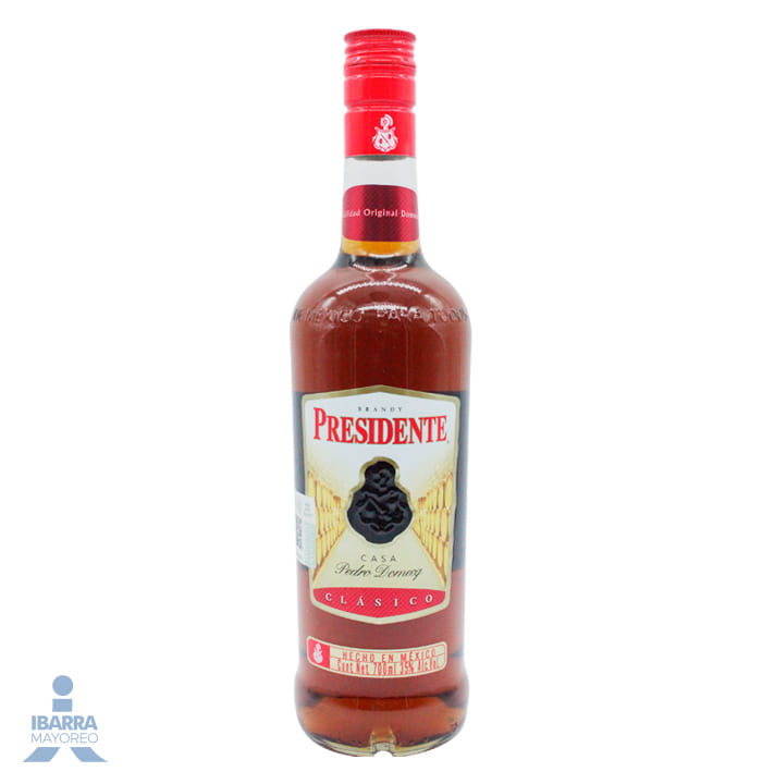 Brandy Domecq Presidente Clásico 700 ml