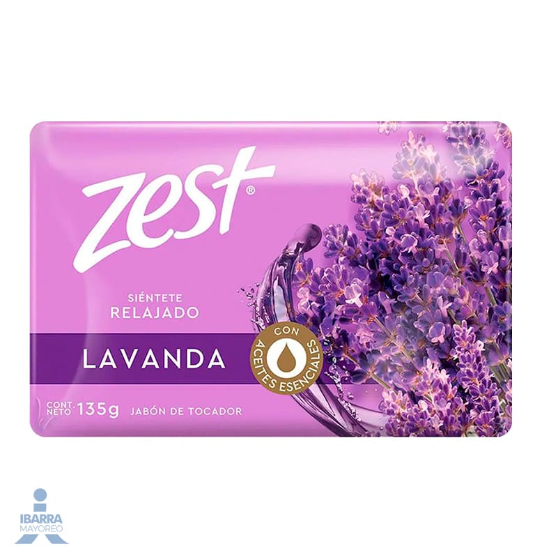 Jabón de Tocador Zest Lavanda 135 g