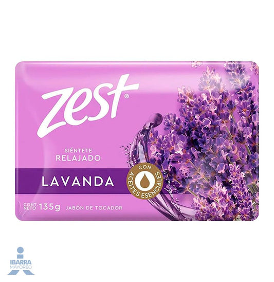 Jabón de Tocador Zest Lavanda 135 g