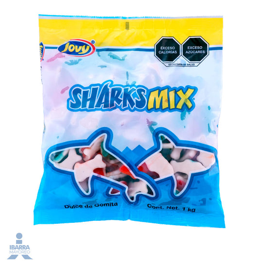 Goma Jovy Sharks Mix 1 kg
