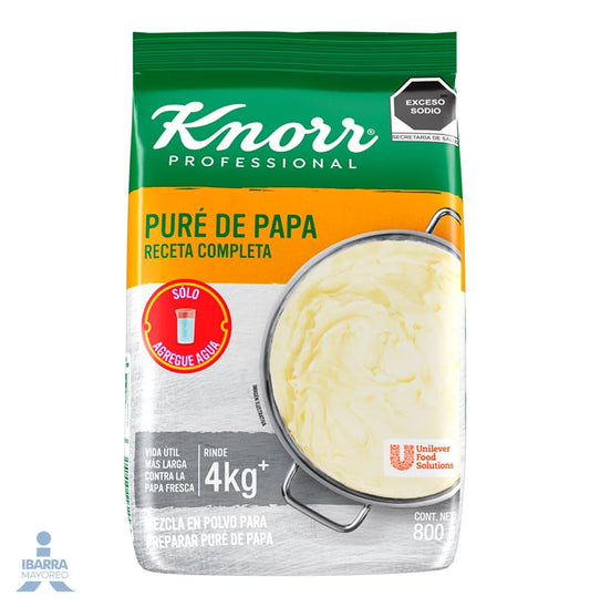 Knorr Professional Puré de Papa Receta Completa 800 g