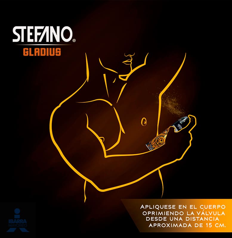 Desodorante Stefano Gladius Aerosol 113 g