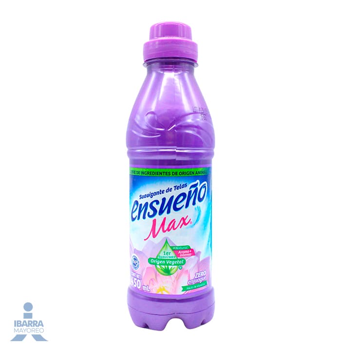 Suavizante Ensueño Max Rocío Violetas 450 ml