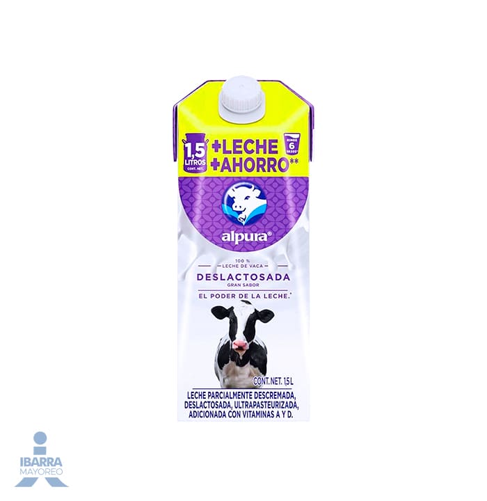 Leche Alpura Deslactosada 1.5 L