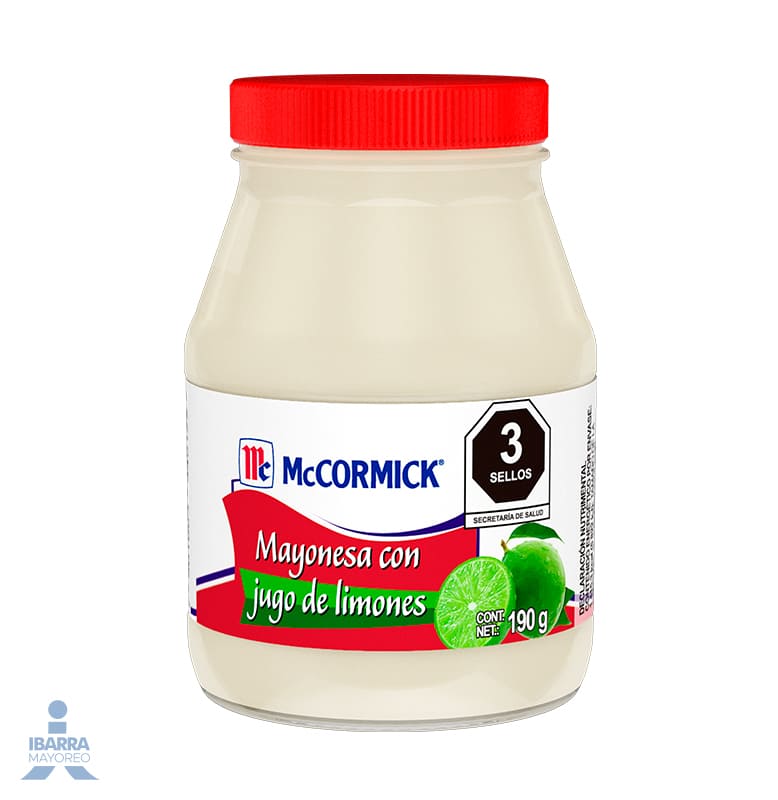 Mayonesa McCormick con Limón 190 g