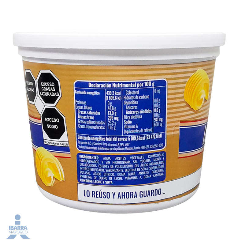 Margarina Imperial con sal 1.3 kg