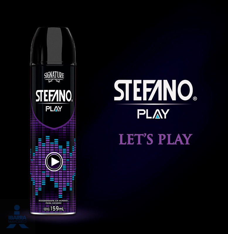 Desodorante Stefano Play Aerosol 113 g