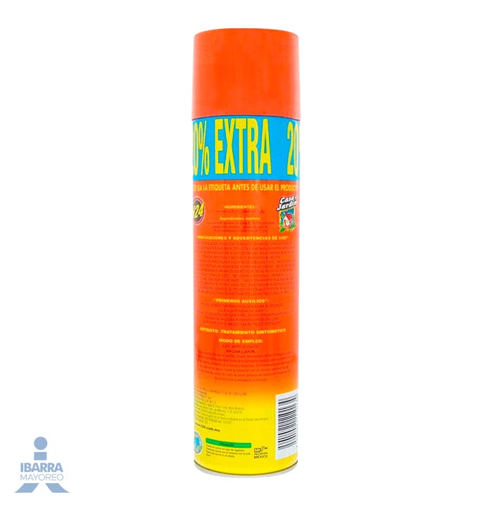 Insecticida H24 Casa y Jardín Aerosol 309 g