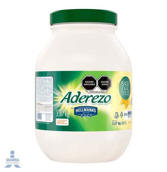 Hellmanns Aderezo de Mayonesa 3.8 kg