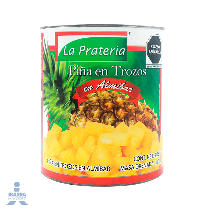 Piña La Pratería Trozos 3 kg