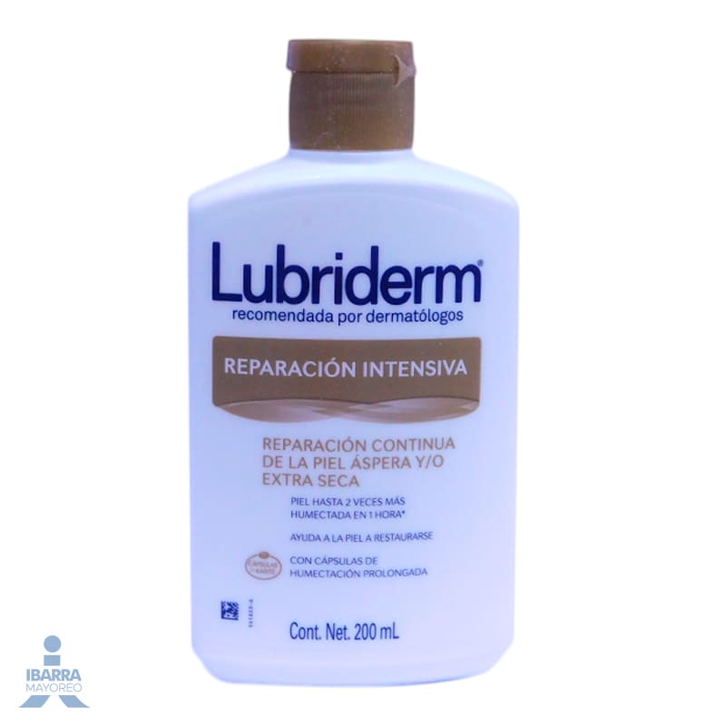 Crema Lubriderm Reparación Intensiva 200 ml