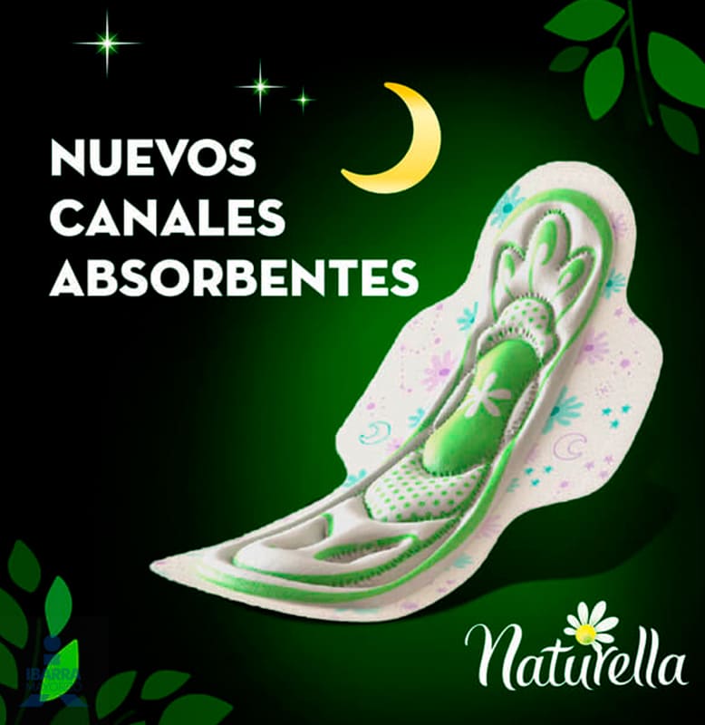 Toalla Panty Protector Naturella 40 pzas.