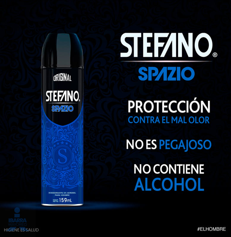 Desodorante Stefano Spazio Aerosol 113 g