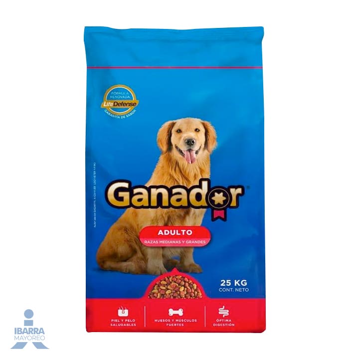 Alimento Ganador Adulto 25 kg