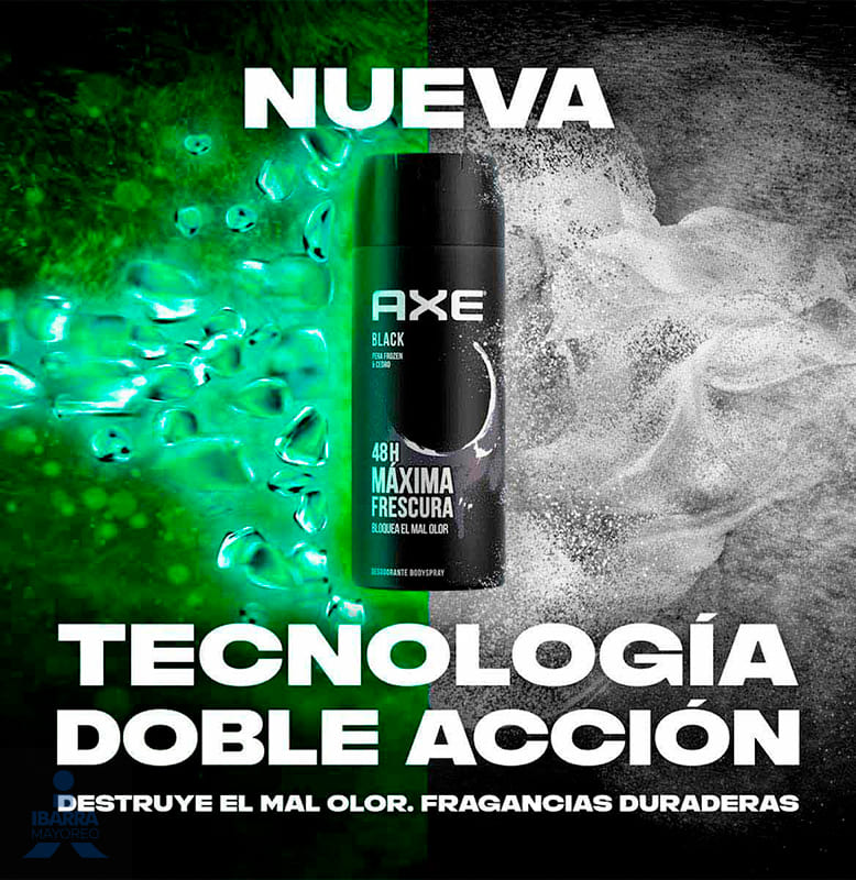 Desodorante Axe Black Hombre Aerosol 96 g