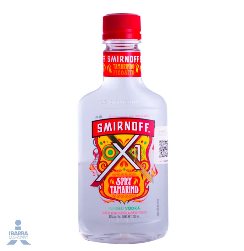 Vodka Smirnoff Red Spicy Tamarindo 200 ml 
