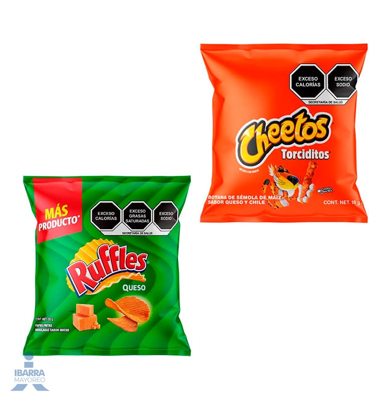 Sabritas Minis 50 pzas.