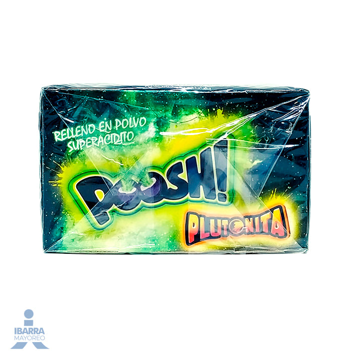 Goma de Mascar Arcor Poosh Plutonita 40 pzas.