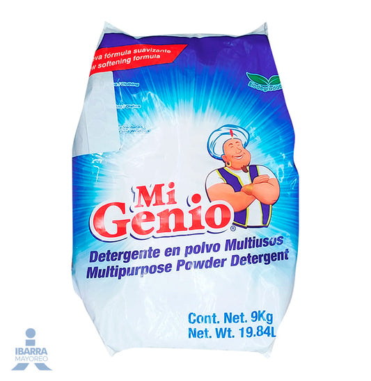 Detergente Mi Genio Multiusos 9 kg