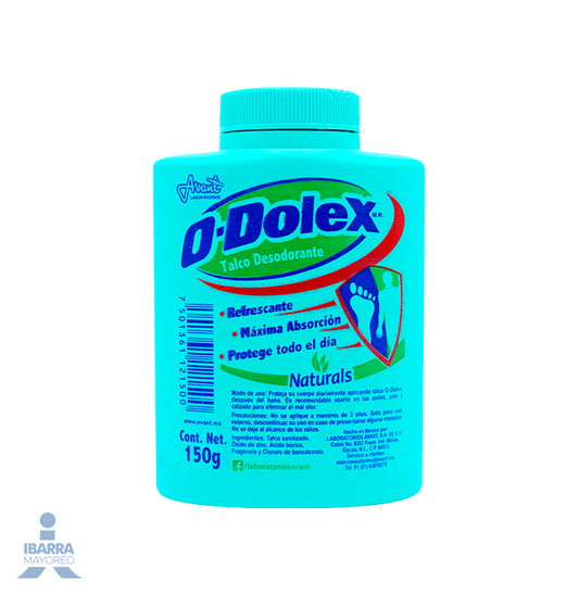 Talco Odolex Verde Naturals 150 g