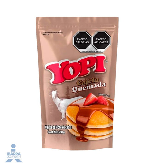 Cajeta Coronado Quemada Yopi Doy Pack 250 g