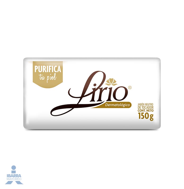Jabón de tocador Lirio Dermatológico 4/150 g