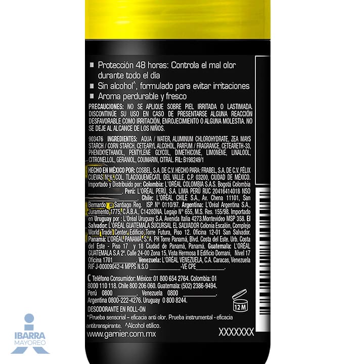 Desodorante Obao Hombre Wild Roll On 65 g