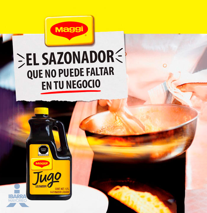 Jugo Sazonador Maggi botella 1.9 L