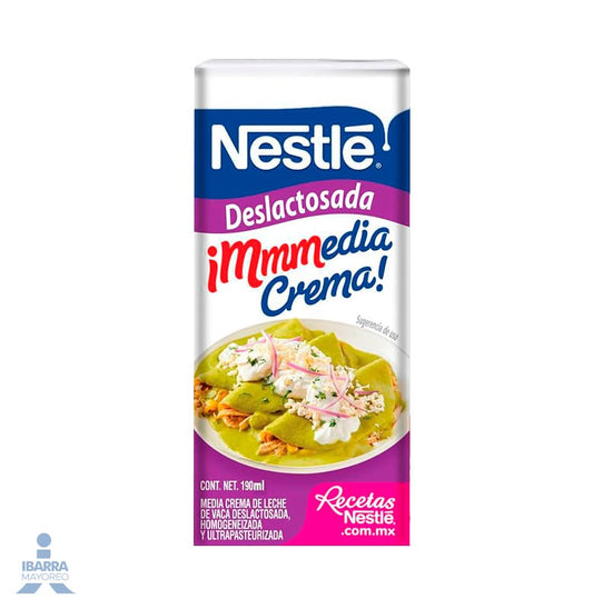 Media Crema Nestlé Deslactosada 190 g