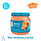 Gerber Colado Verduras Res y Arroz Etapa 2 100 g