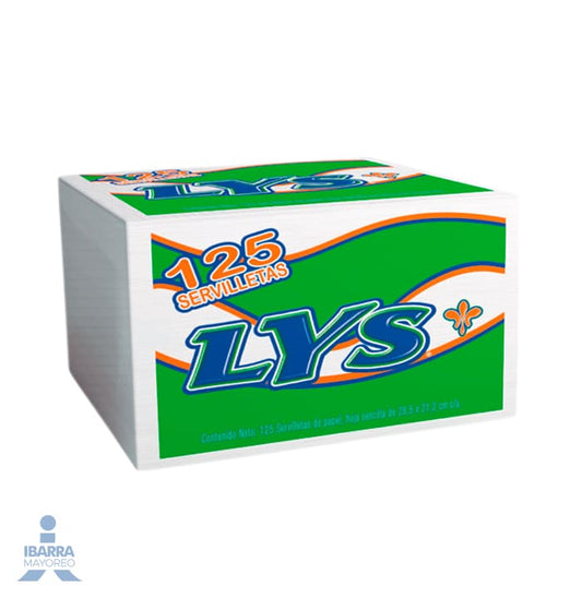 Servilleta Lys 125 pzas.