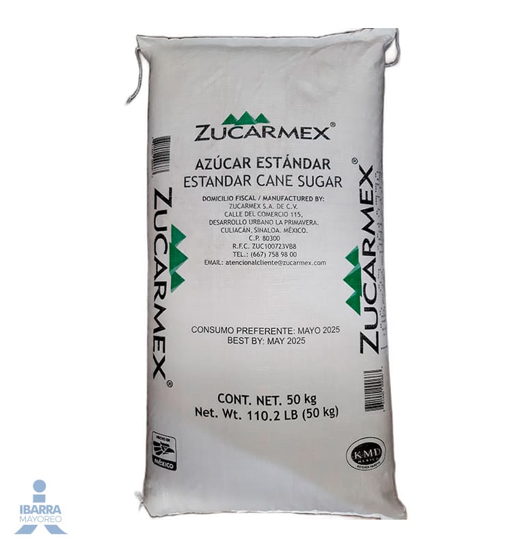 Azúcar Estándar 50 kg – Mayorista Ibarra