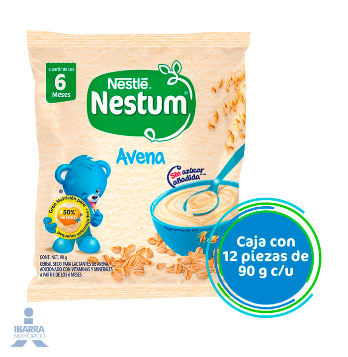 Cereal Infantil Nestum Etapa 1 Avena Bolsa 90 g